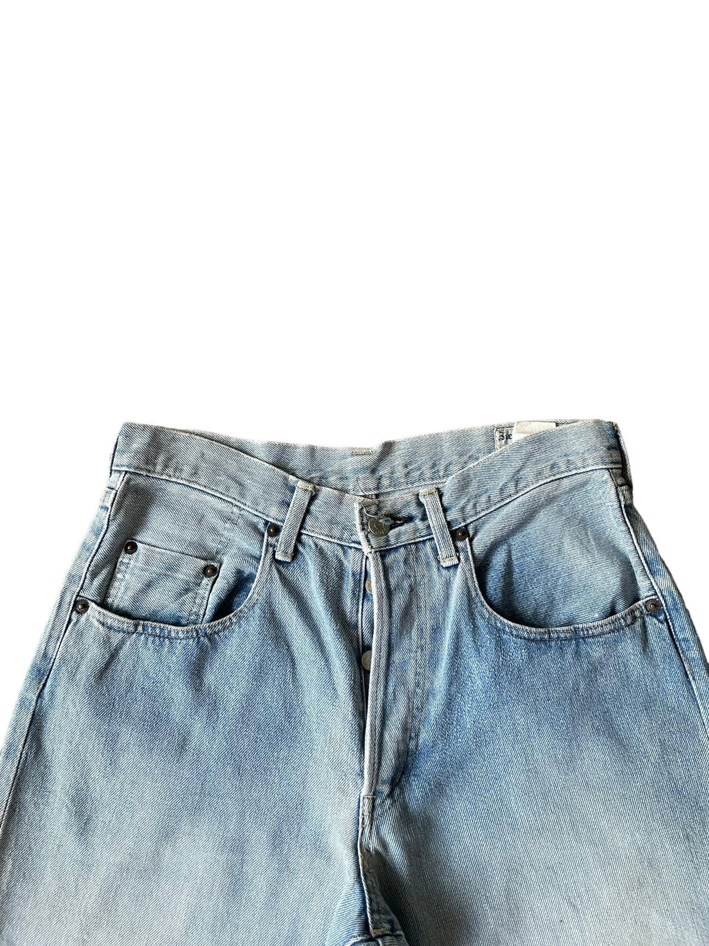 Vintage Fighting Elephant Faded Selvedge Denim