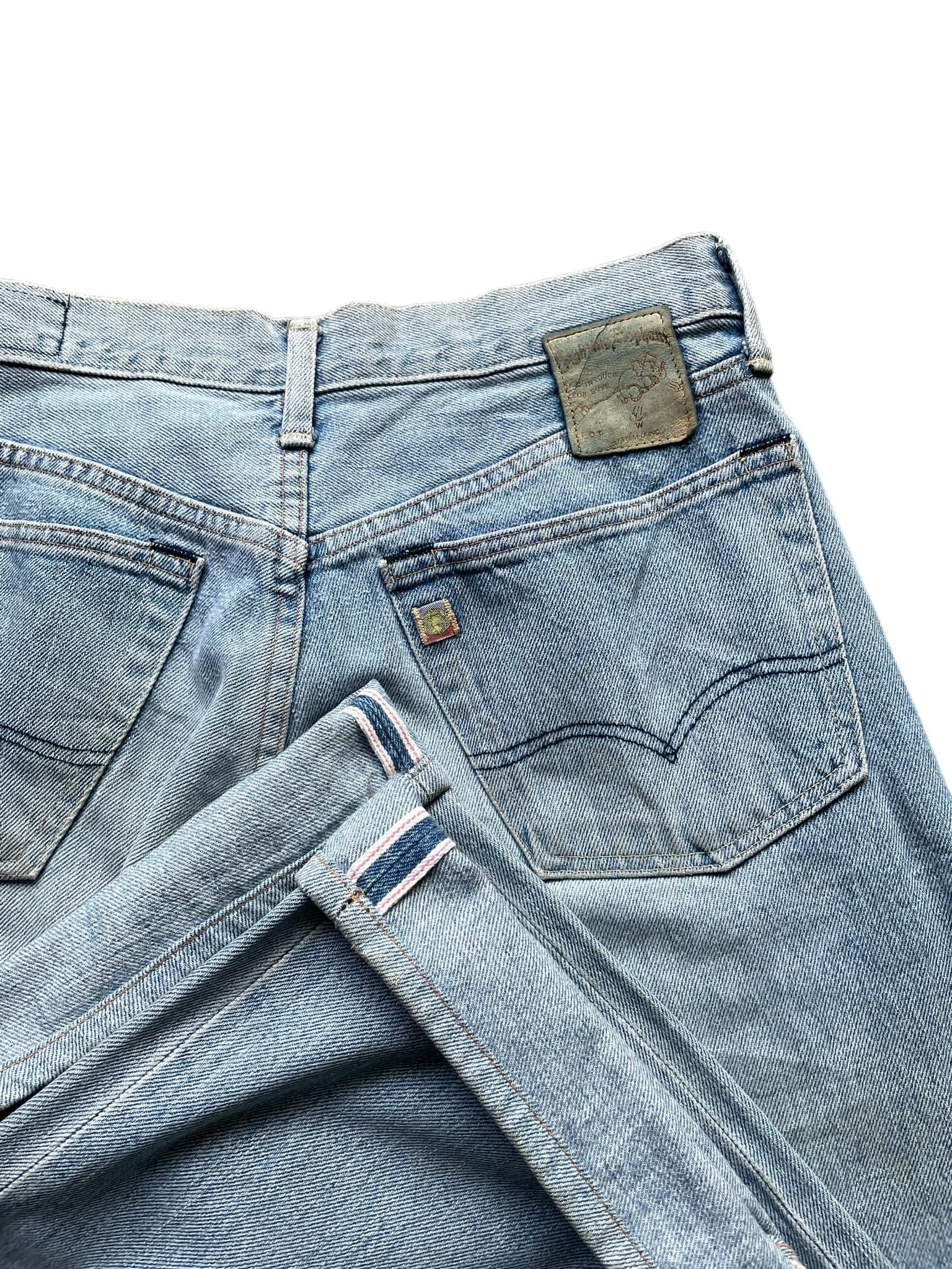 Vintage Fighting Elephant Faded Selvedge Denim