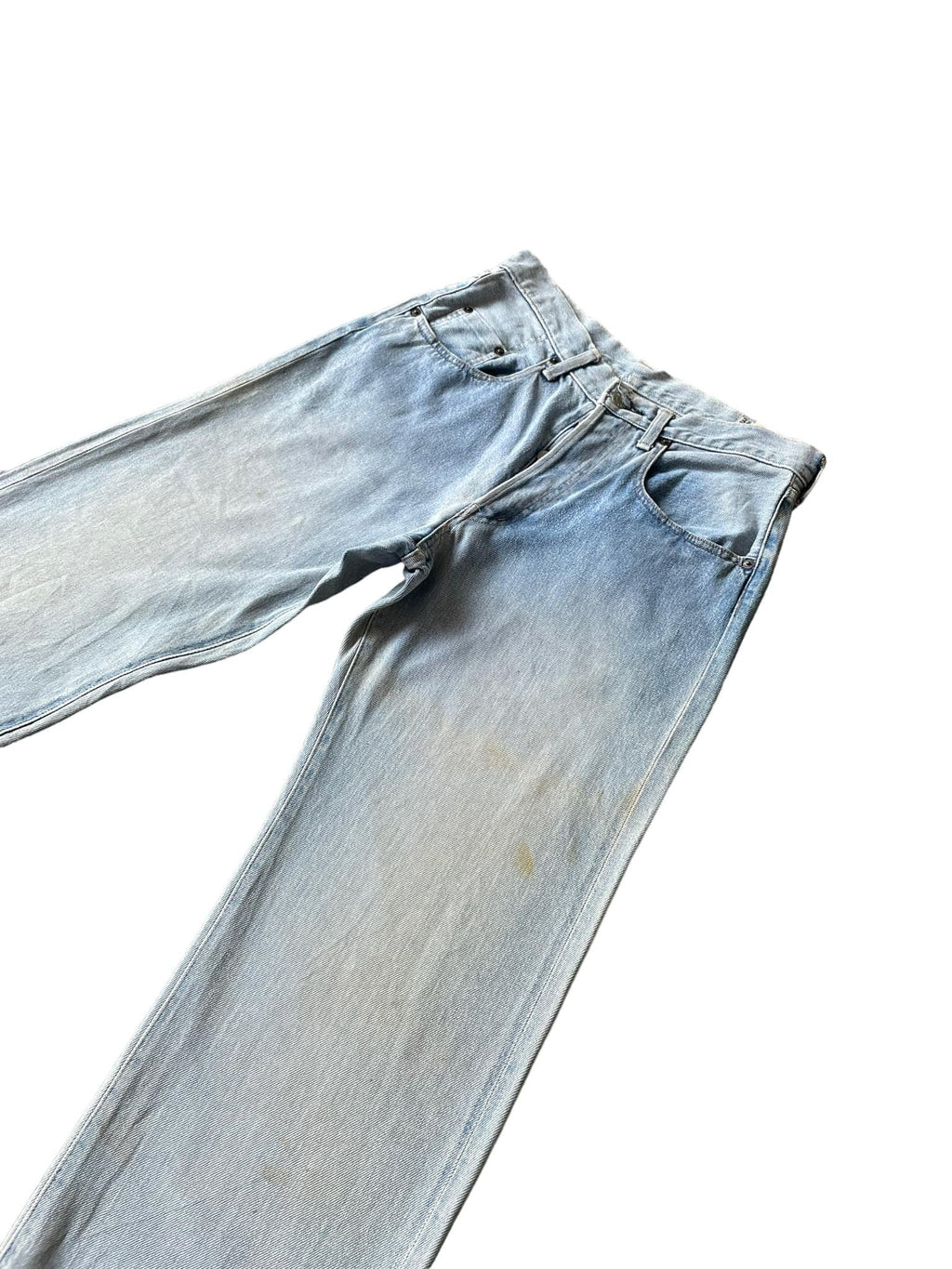 Vintage Fighting Elephant Faded Selvedge Denim