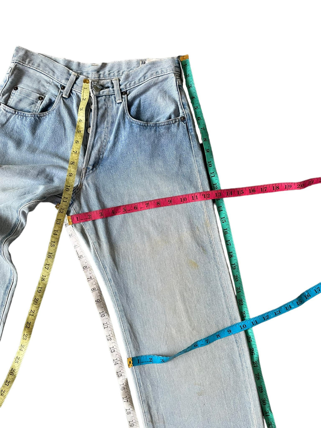 Vintage Fighting Elephant Faded Selvedge Denim