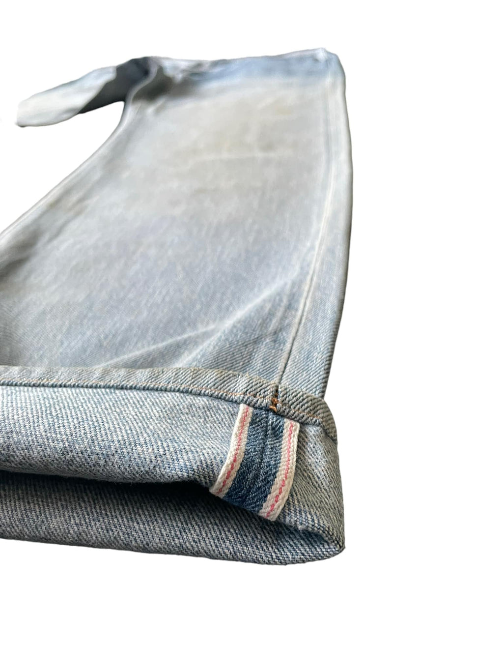 Vintage Fighting Elephant Faded Selvedge Denim