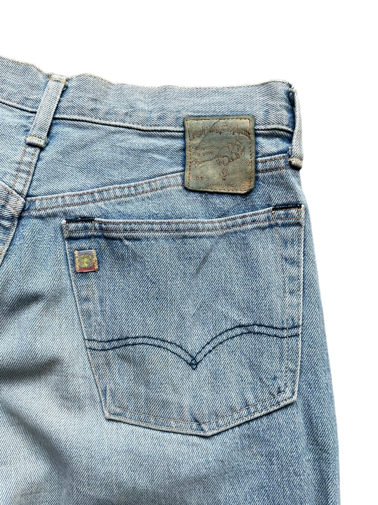 Vintage Fighting Elephant Faded Selvedge Denim