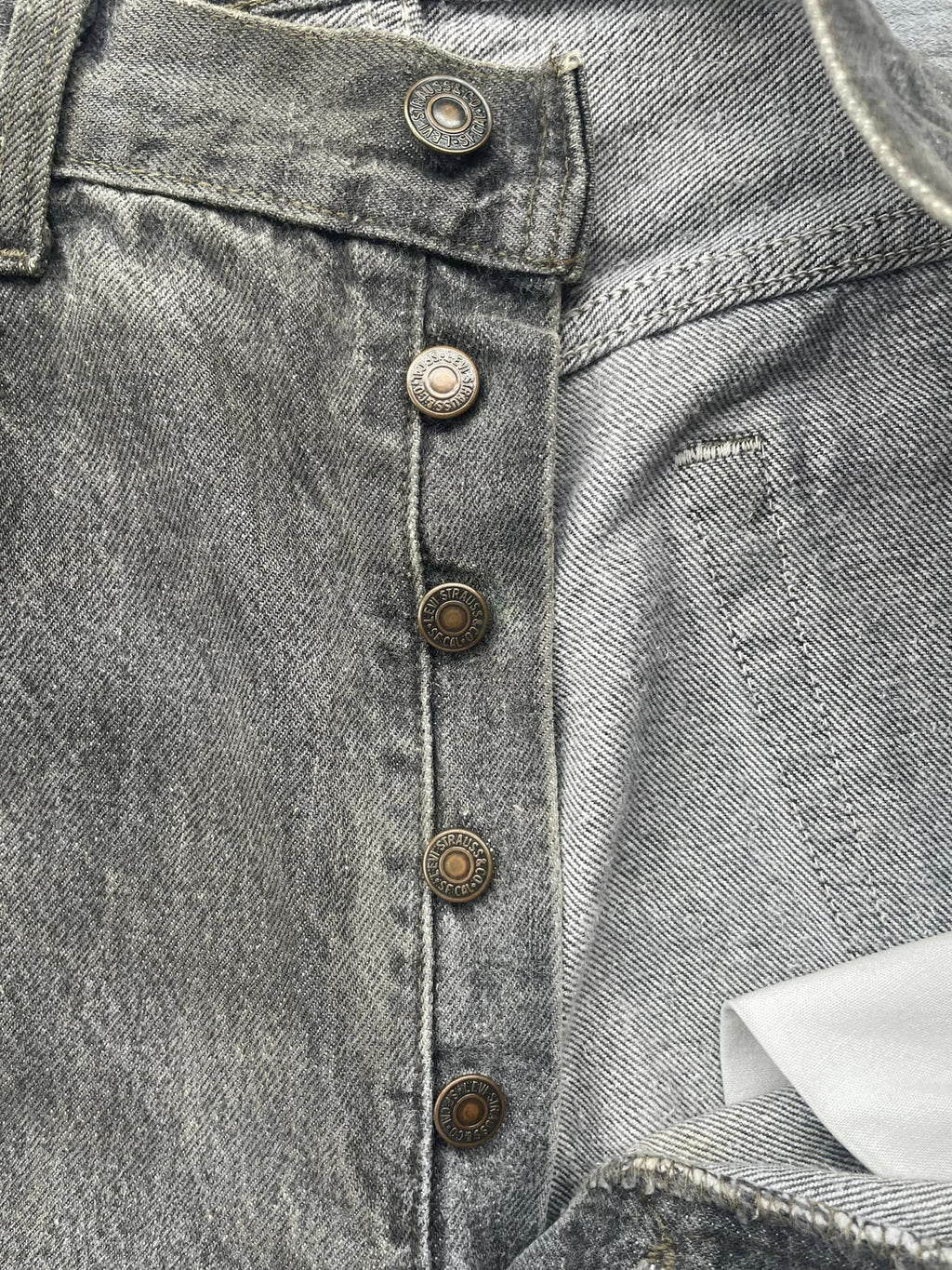 Vintage Levi’s 501 e 1992 Usa Stone Wash Aging