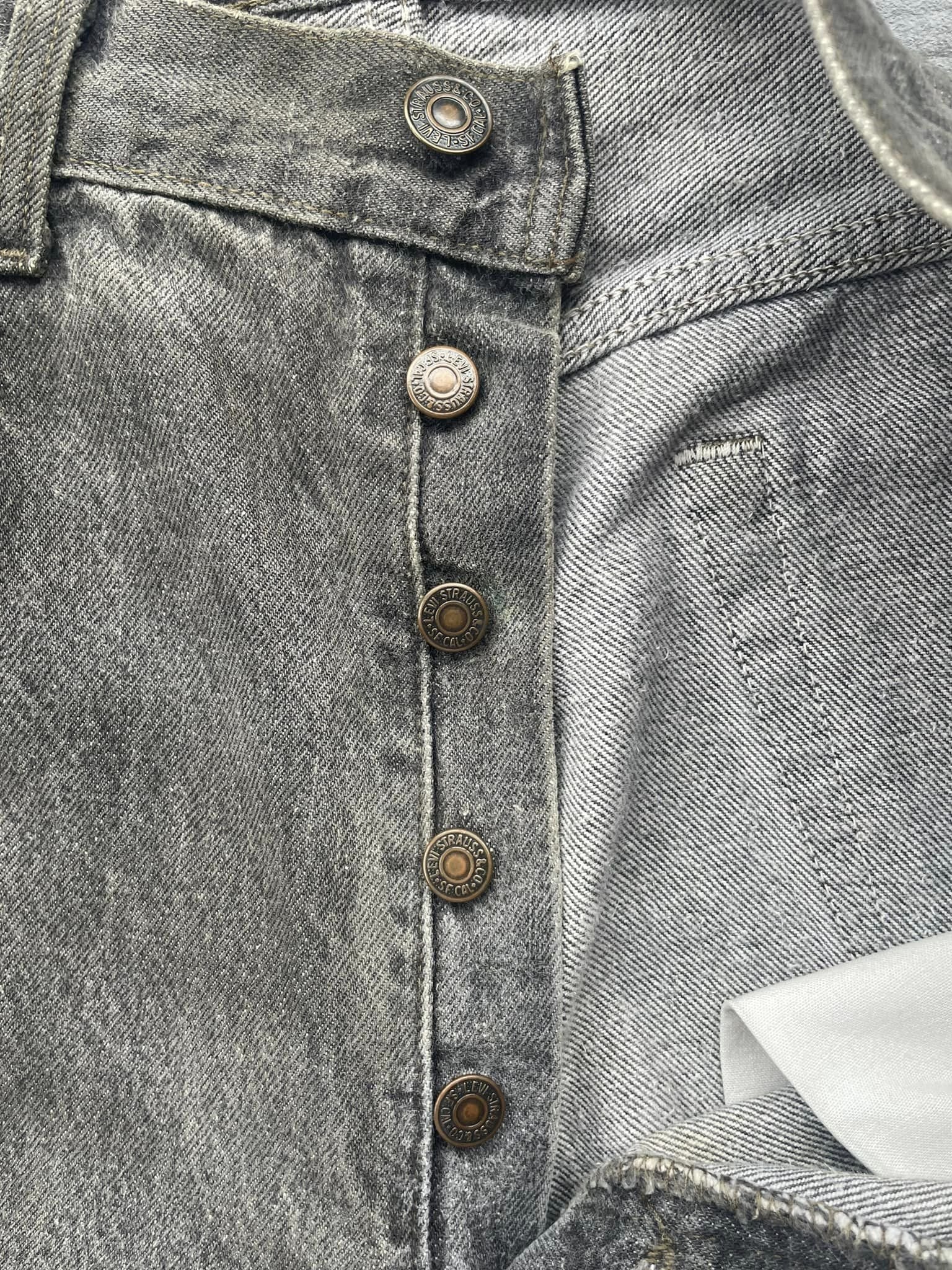 Vintage Levi’s 501 e 1992 Usa Stone Wash Aging