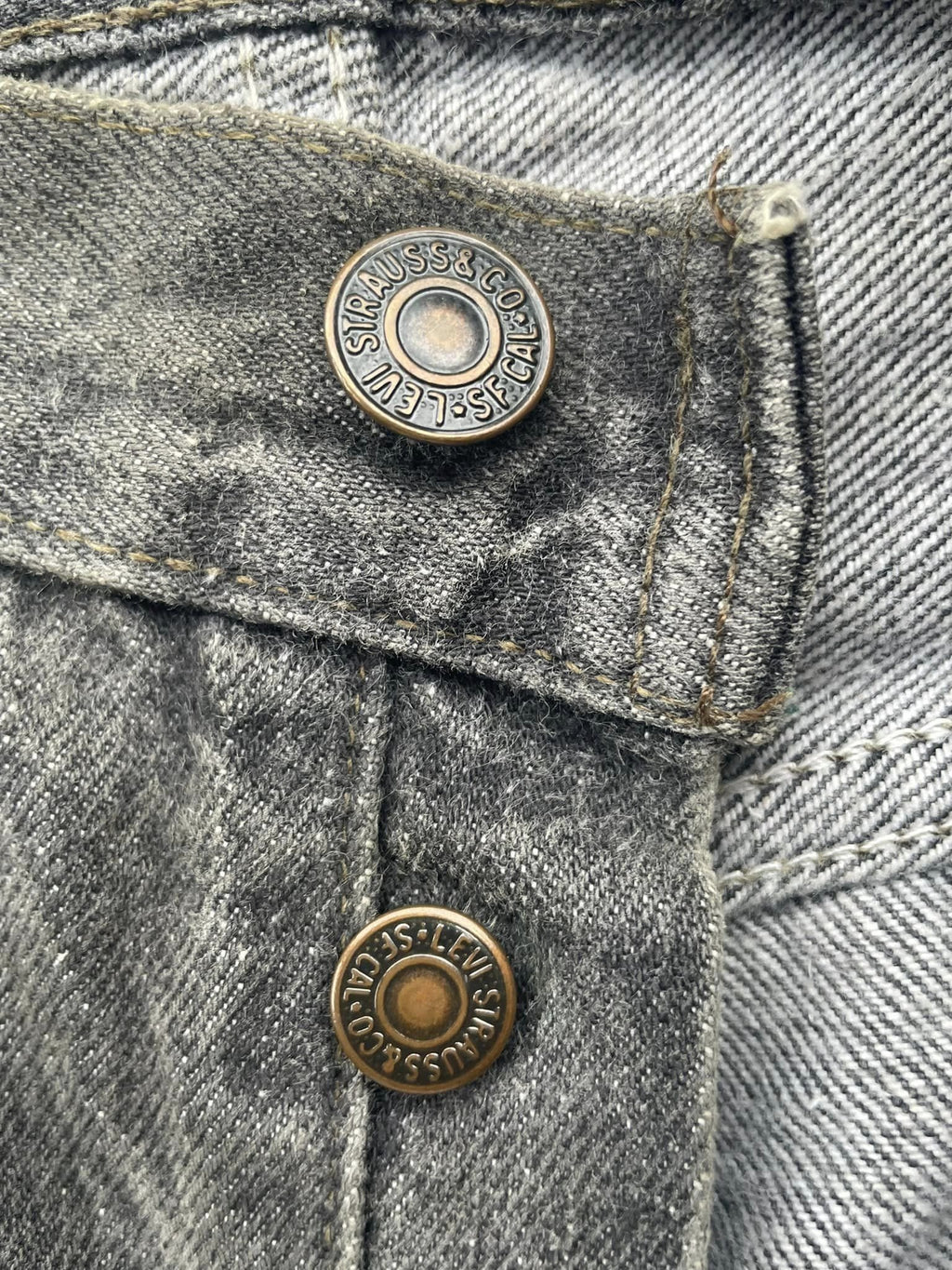 Vintage Levi’s 501 e 1992 Usa Stone Wash Aging