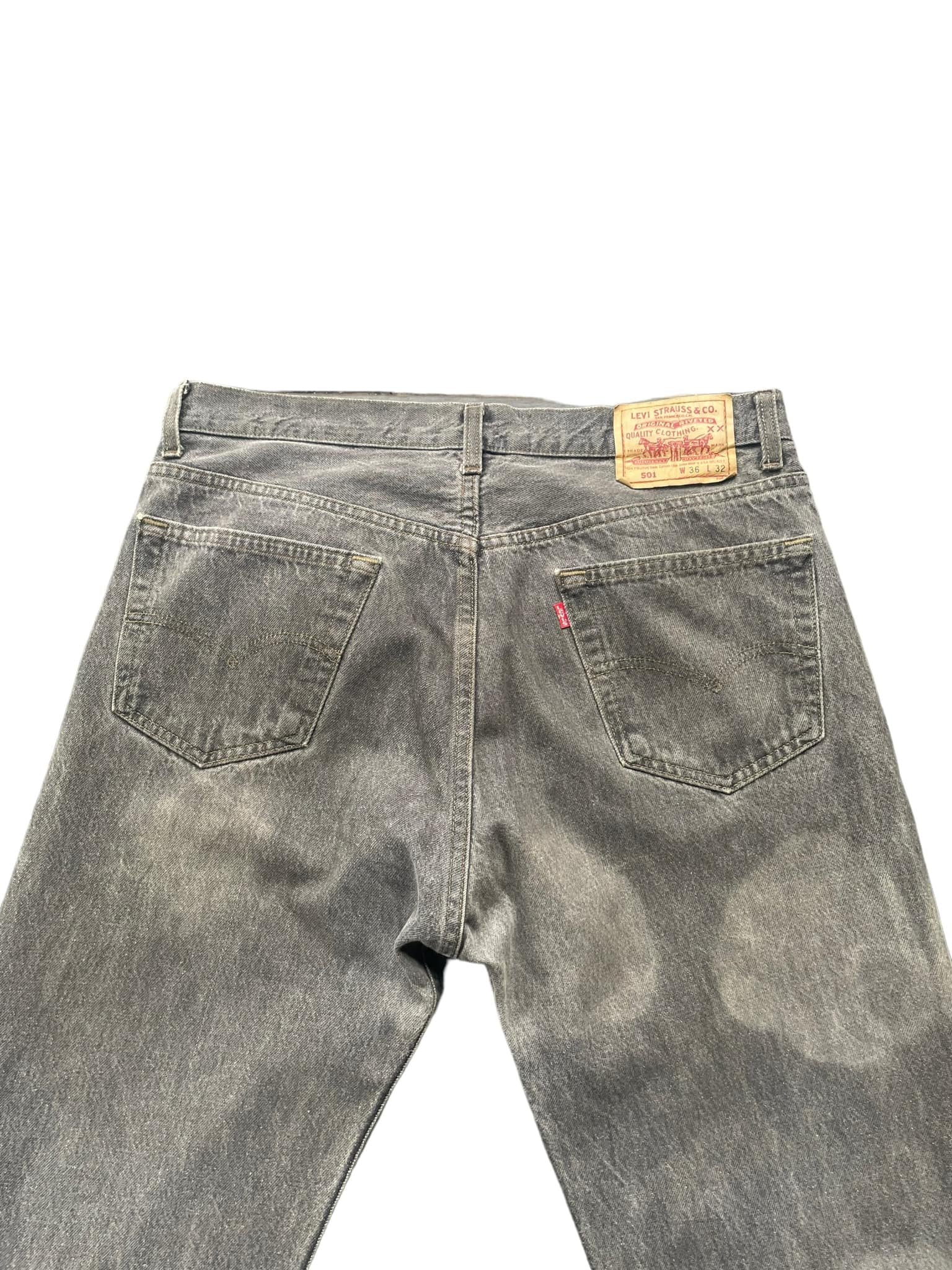 Vintage Levi’s 501 e 1992 Usa Stone Wash Aging