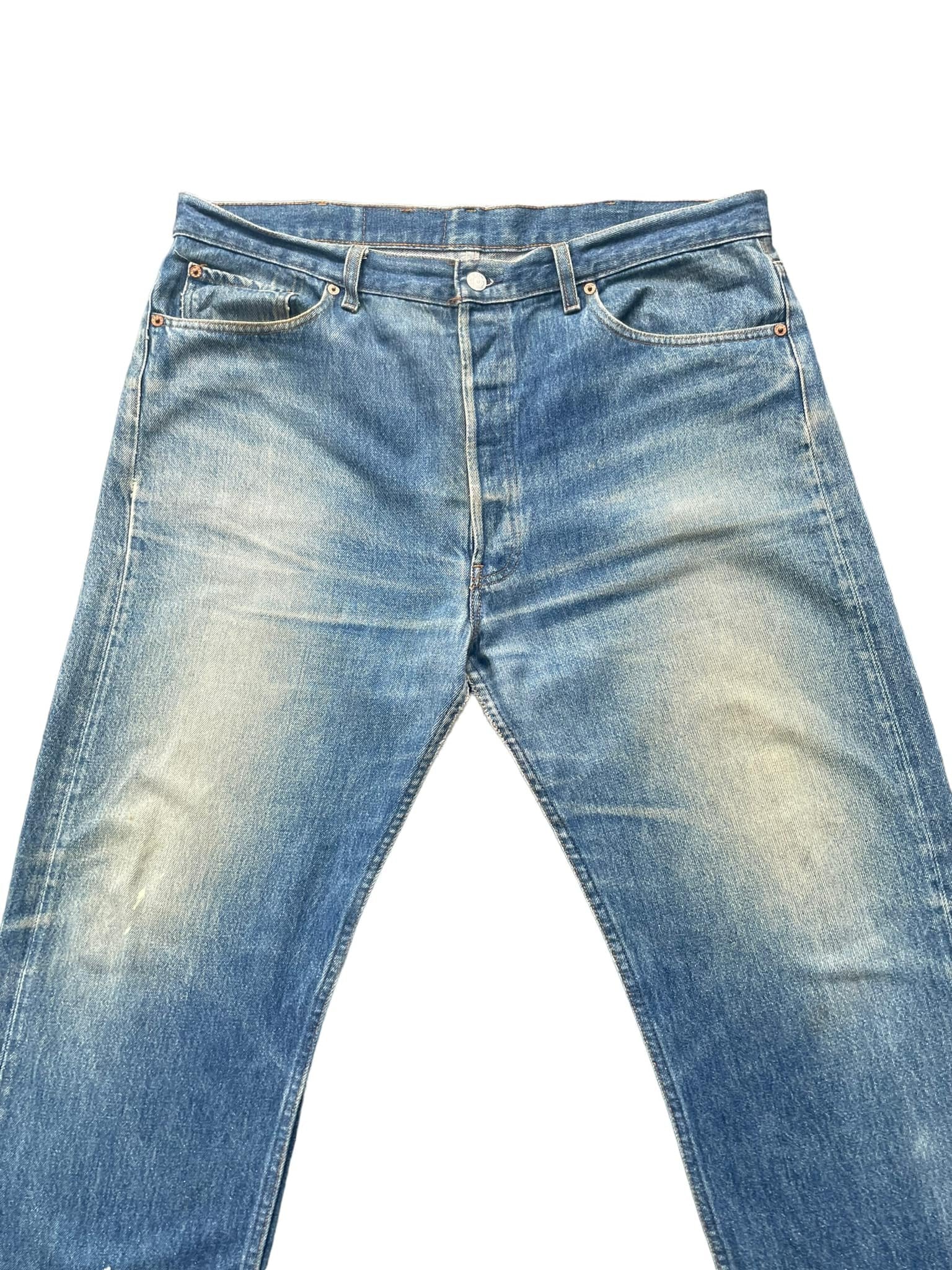 Vintage 1994 Levis 501 e Faded Denim