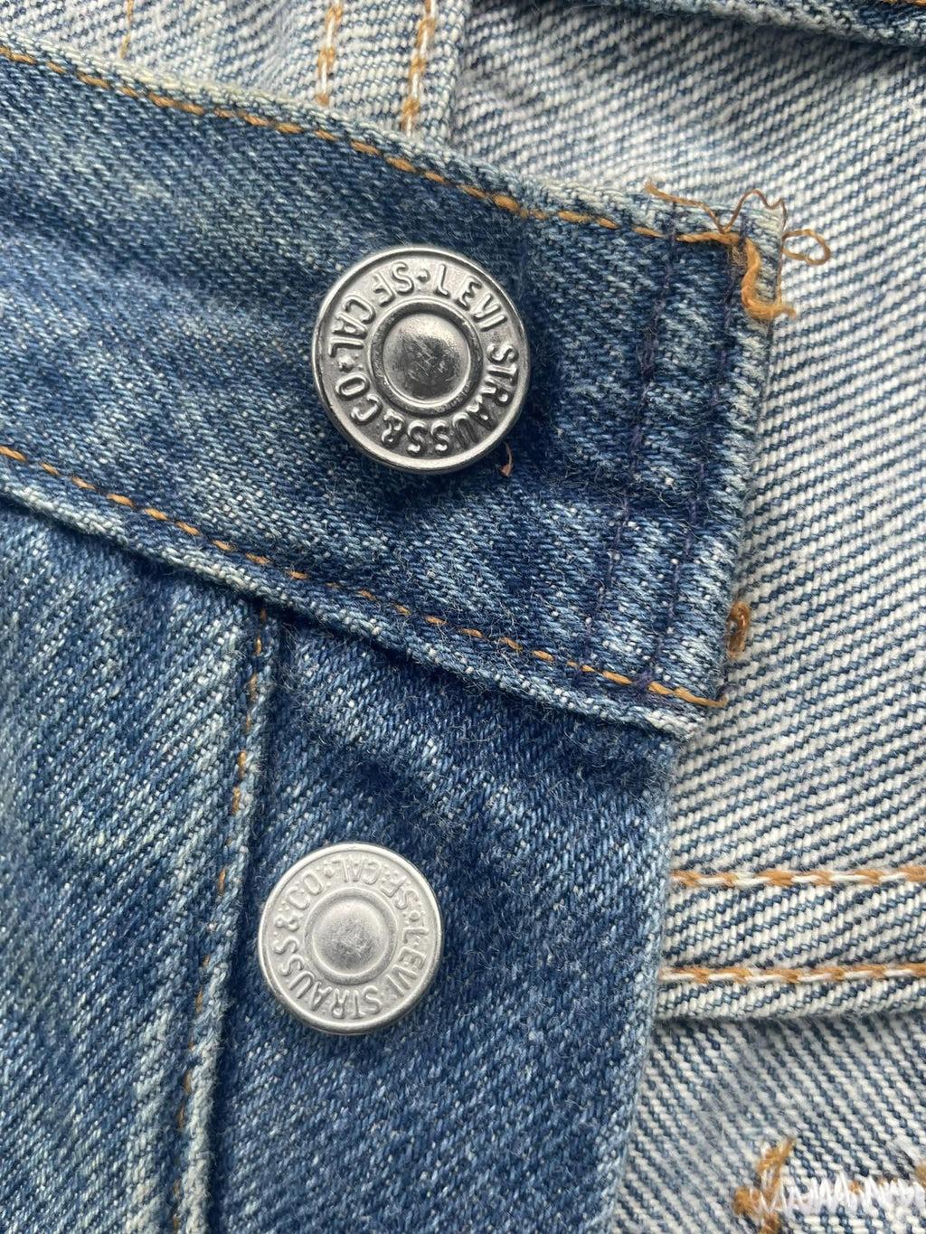 Vintage 1994 Levis 501 e Faded Denim