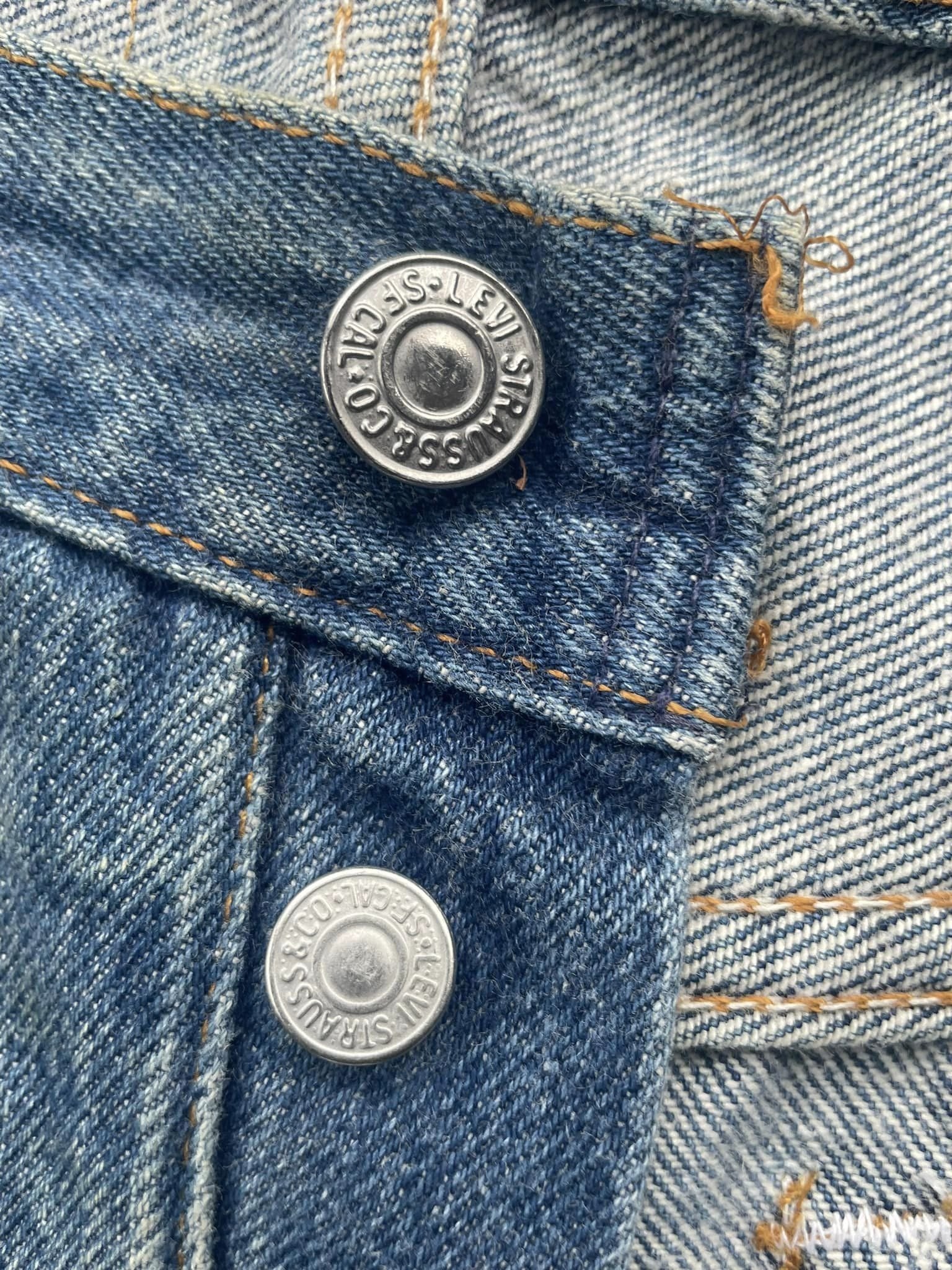 Vintage 1994 Levis 501 e Faded Denim