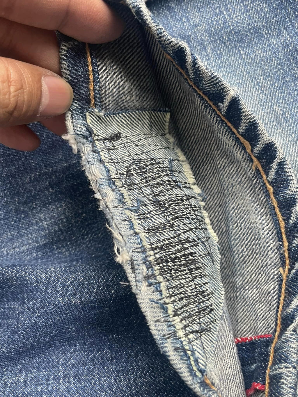HRM Selvedge Distressed Denim