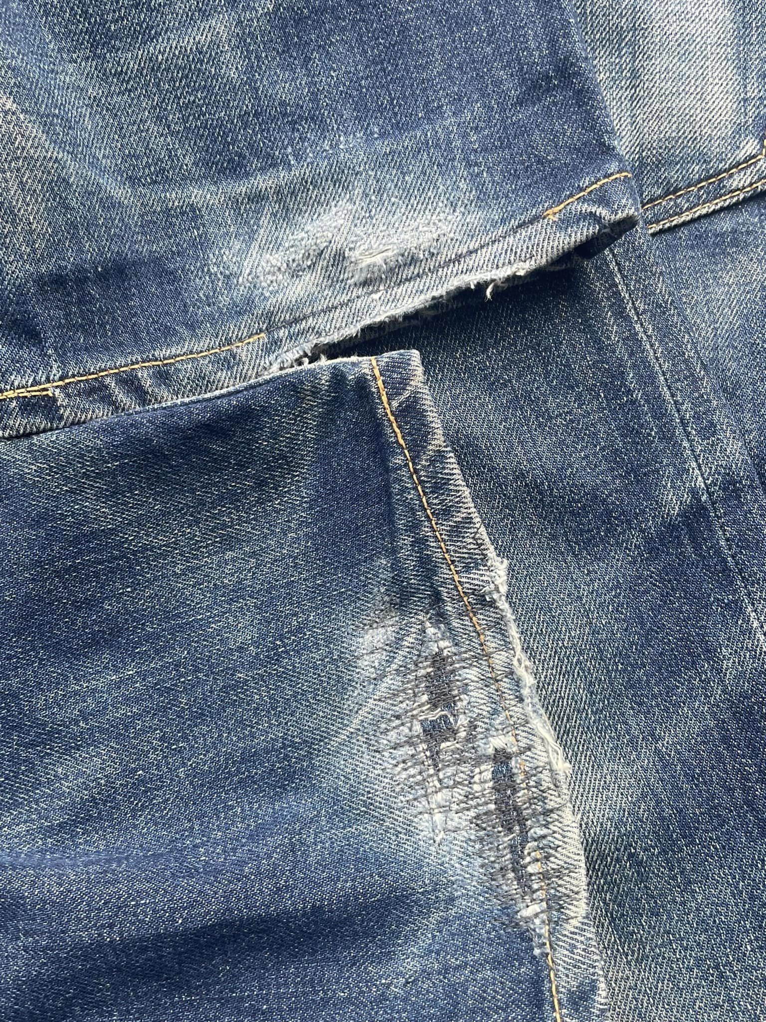 HRM Selvedge Distressed Denim