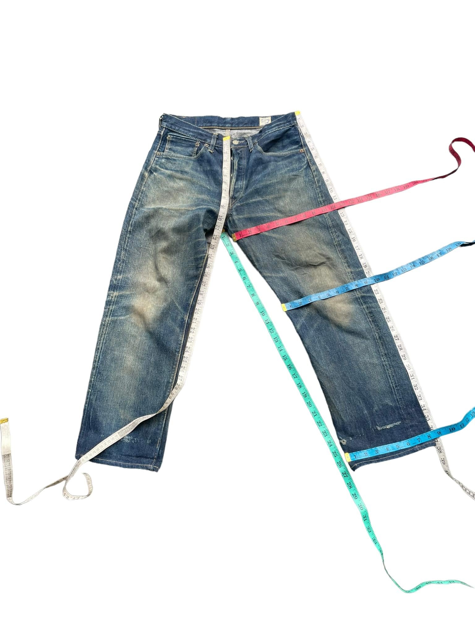 Vintage Orslow Selvedge Distresed Denim