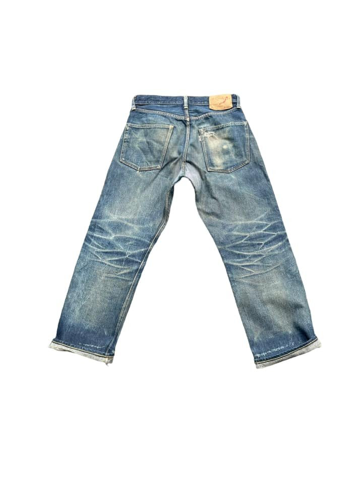 Vintage Orslow Selvedge Distresed Denim
