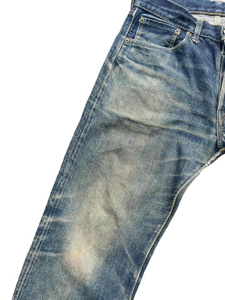 Vintage Orslow Selvedge Distresed Denim