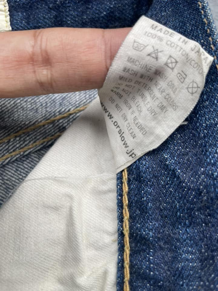 Vintage Orslow Selvedge Distresed Denim