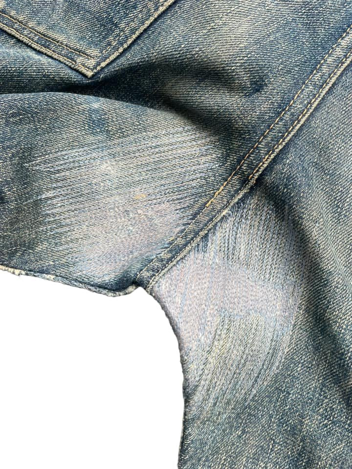 Vintage Orslow Selvedge Distresed Denim