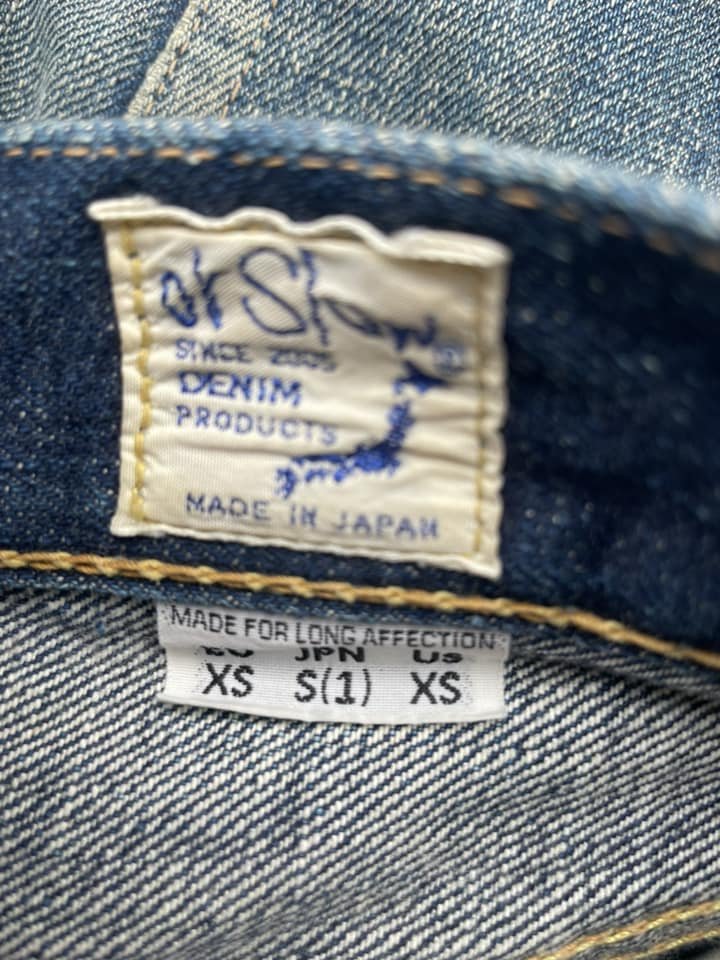 Vintage Orslow Selvedge Distresed Denim