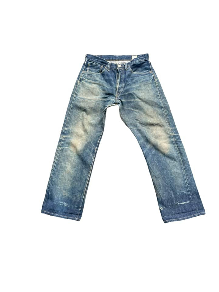 Vintage Orslow Selvedge Distresed Denim
