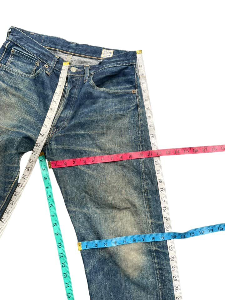 Vintage Orslow Selvedge Distresed Denim