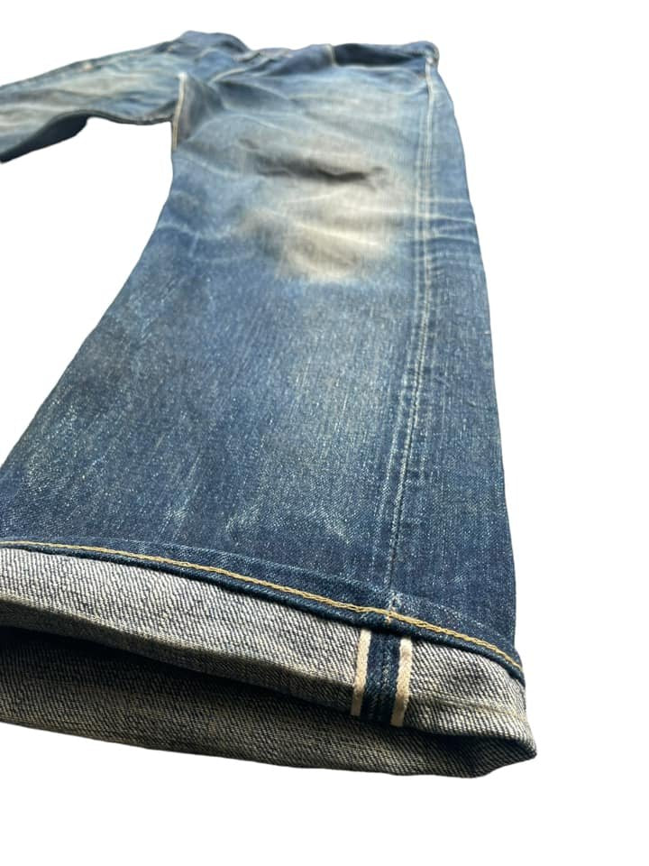 Vintage Orslow Selvedge Distresed Denim