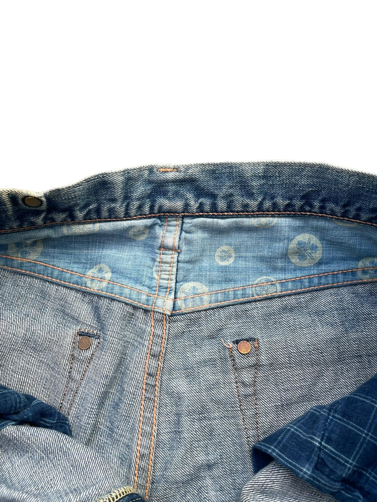 Momotaro Japan Blue Faded Selvedge Denim