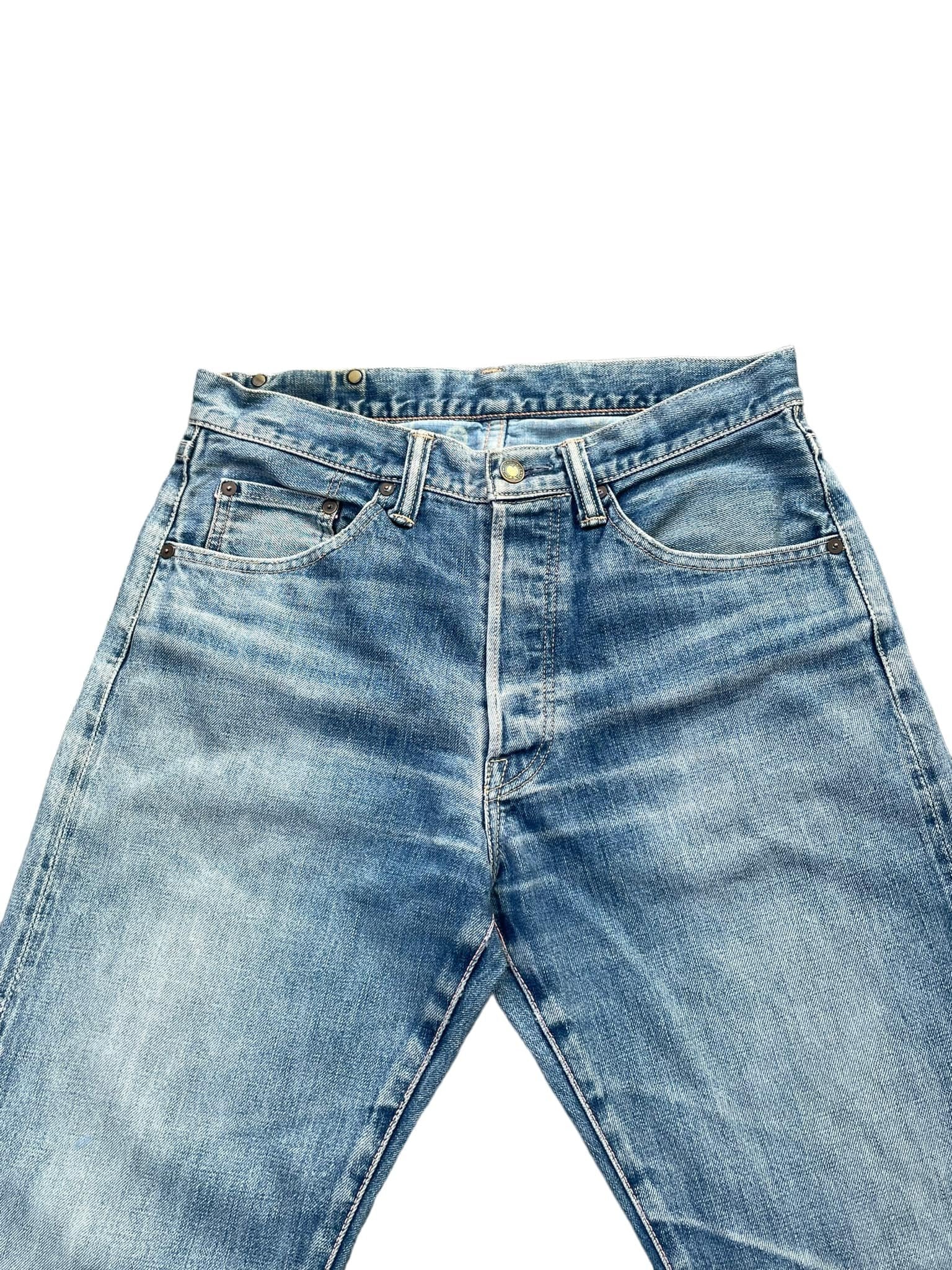 Momotaro Japan Blue Faded Selvedge Denim