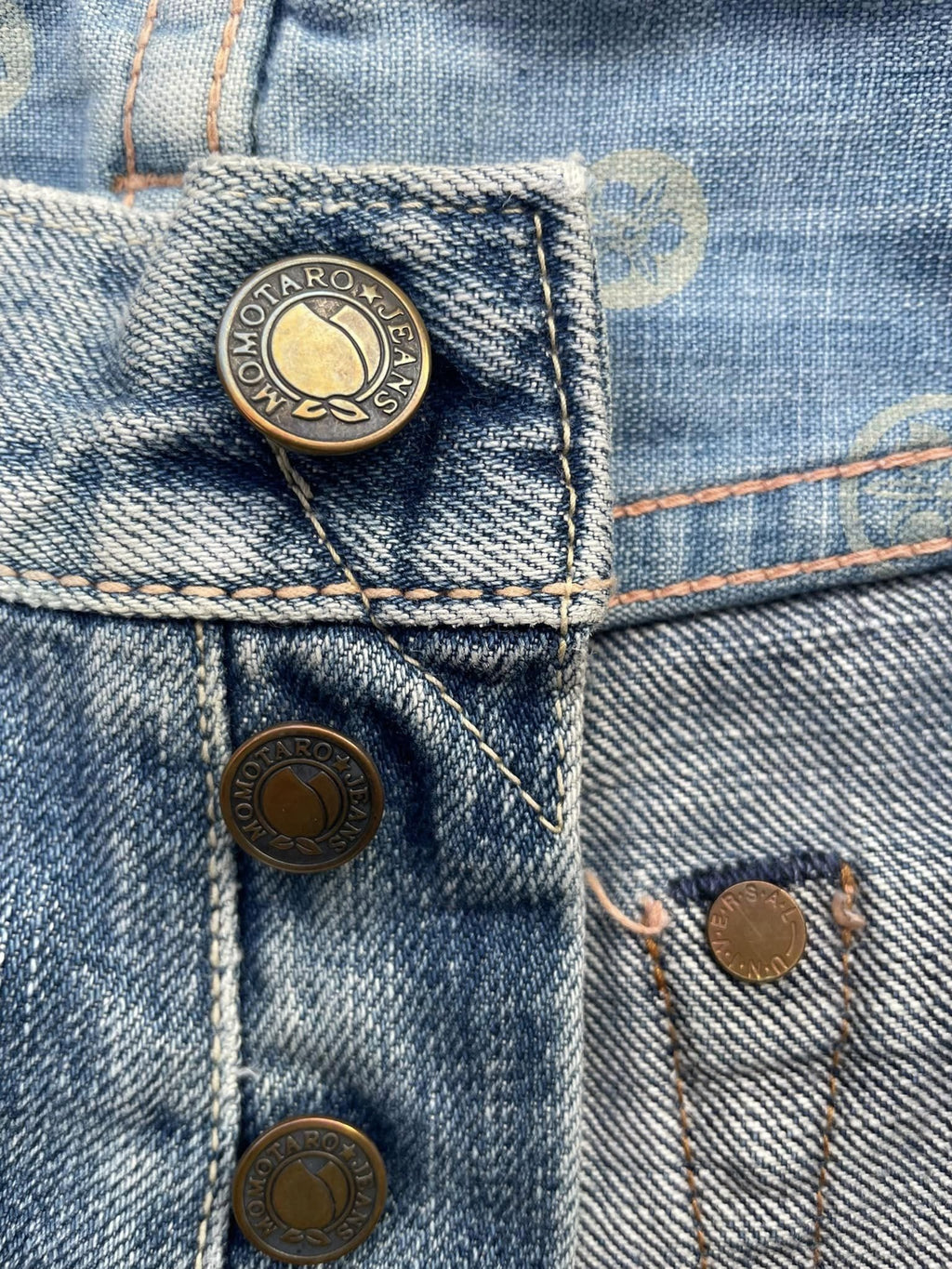 Momotaro Japan Blue Faded Selvedge Denim