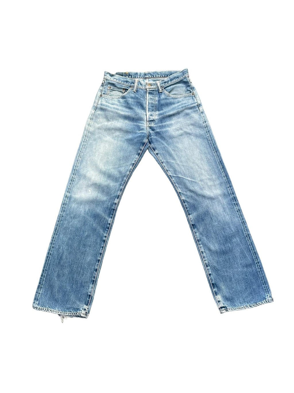 Momotaro Japan Blue Faded Selvedge Denim