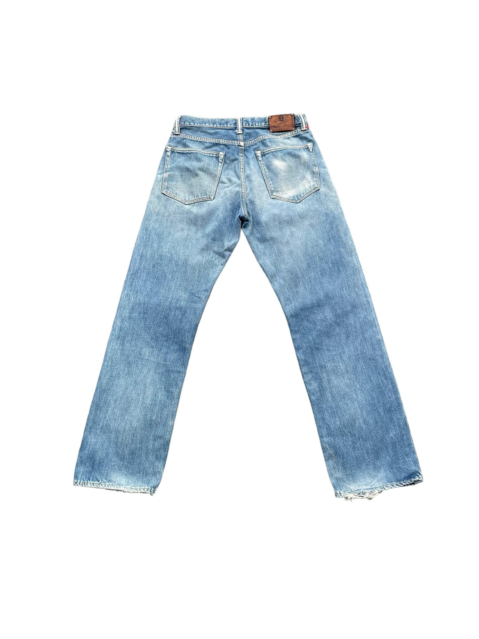 Momotaro Japan Blue Faded Selvedge Denim