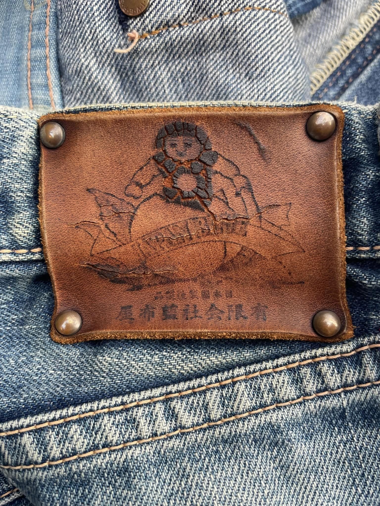 Momotaro Japan Blue Faded Selvedge Denim