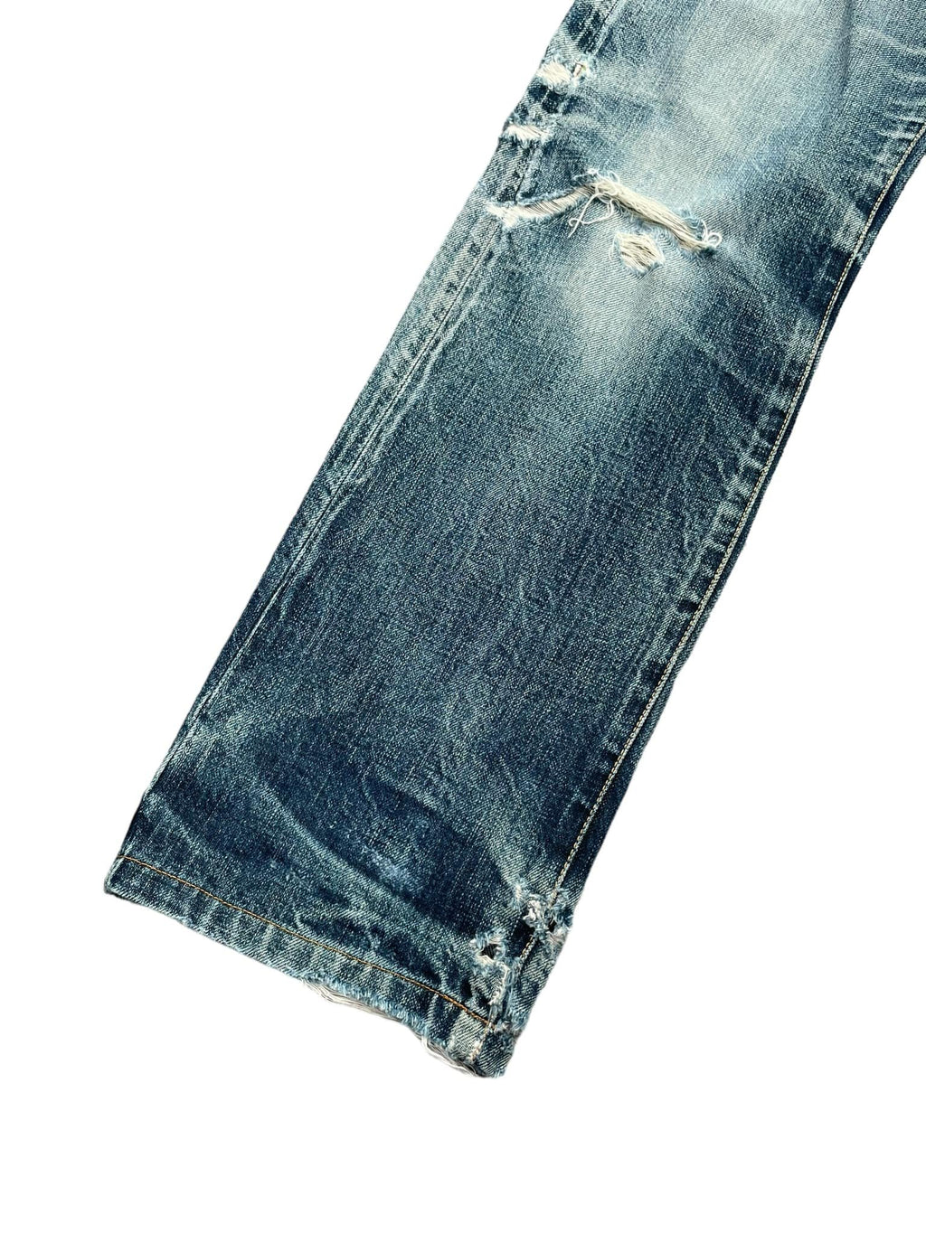 Paul Smith Red Ear Faded Distressed Denim