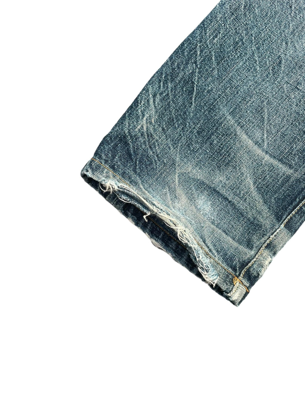 Paul Smith Red Ear Faded Distressed Denim