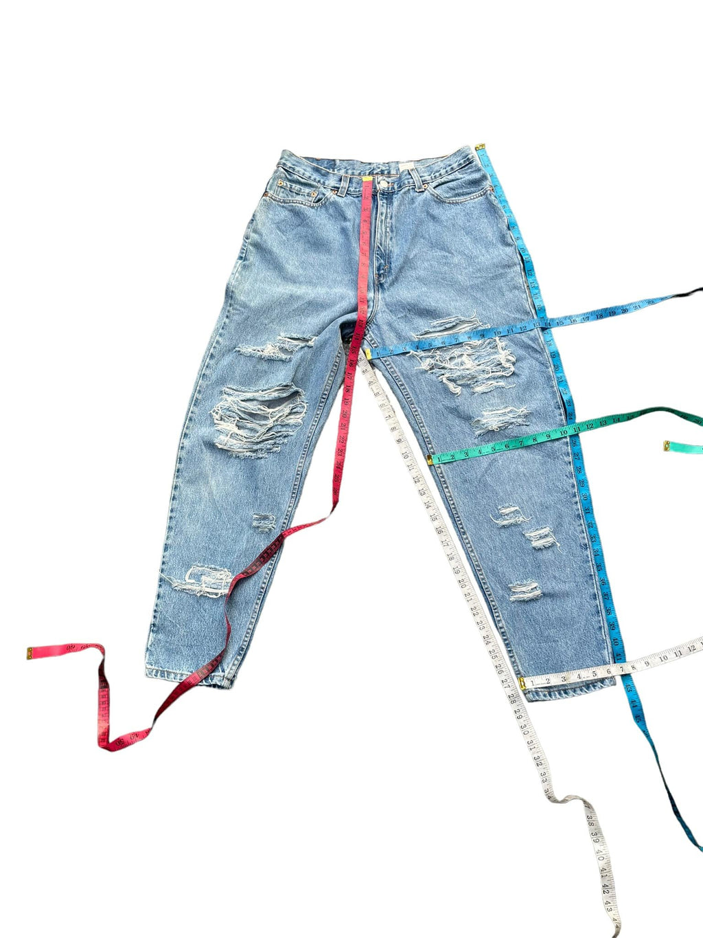 Vintage Levis 550 Distressed Denim