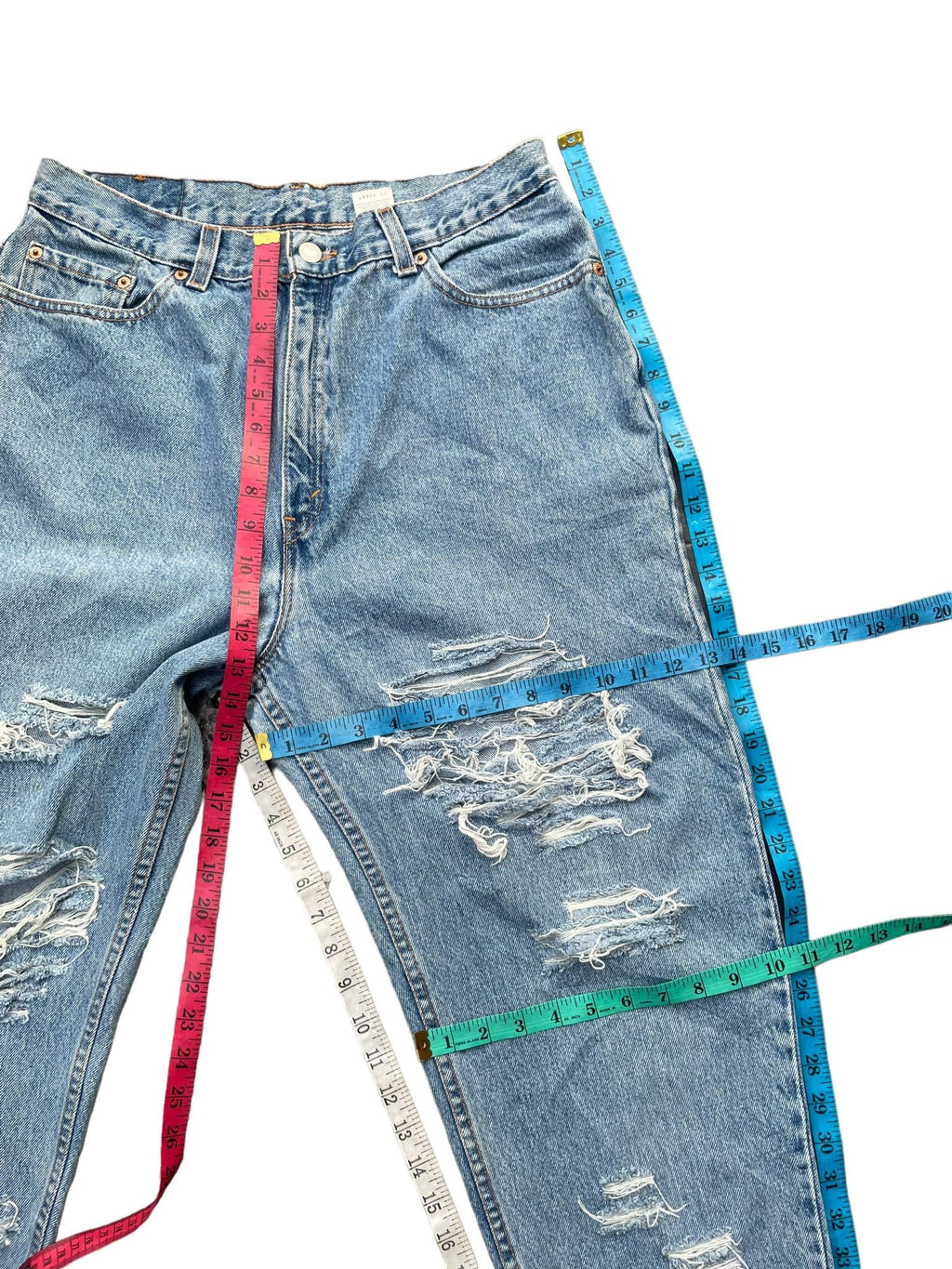 Vintage Levis 550 Distressed Denim