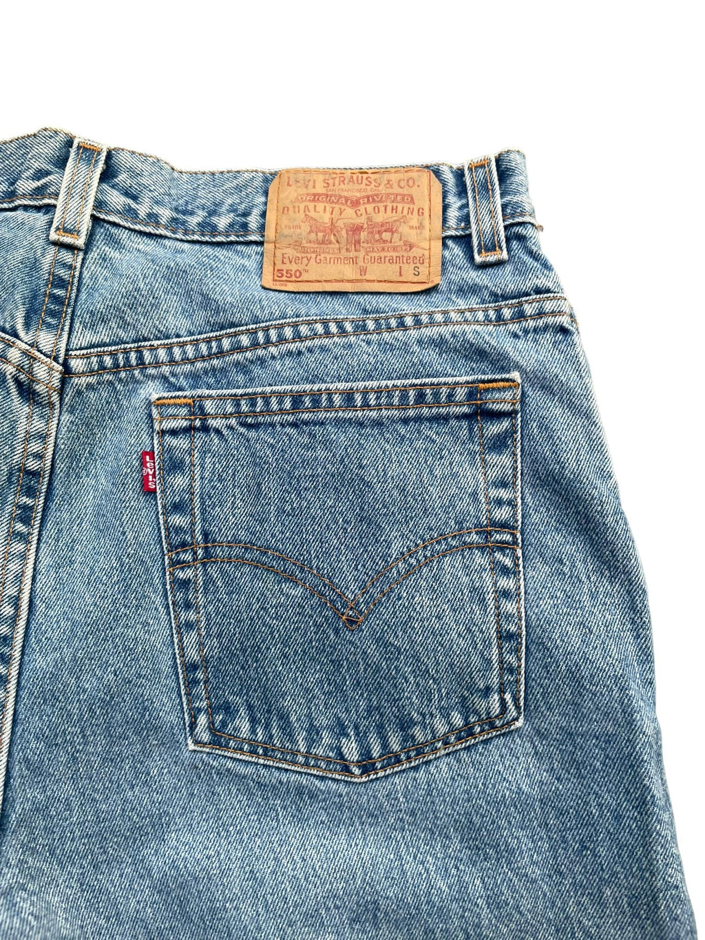 Vintage Levis 550 Distressed Denim