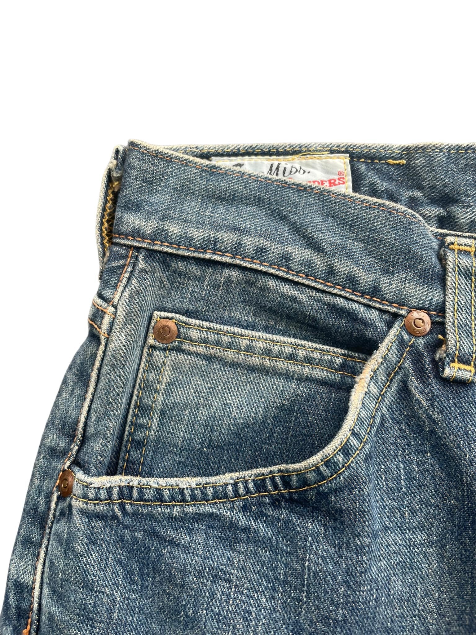 Vintage Miss Lee Riders Half Selvedge Denim