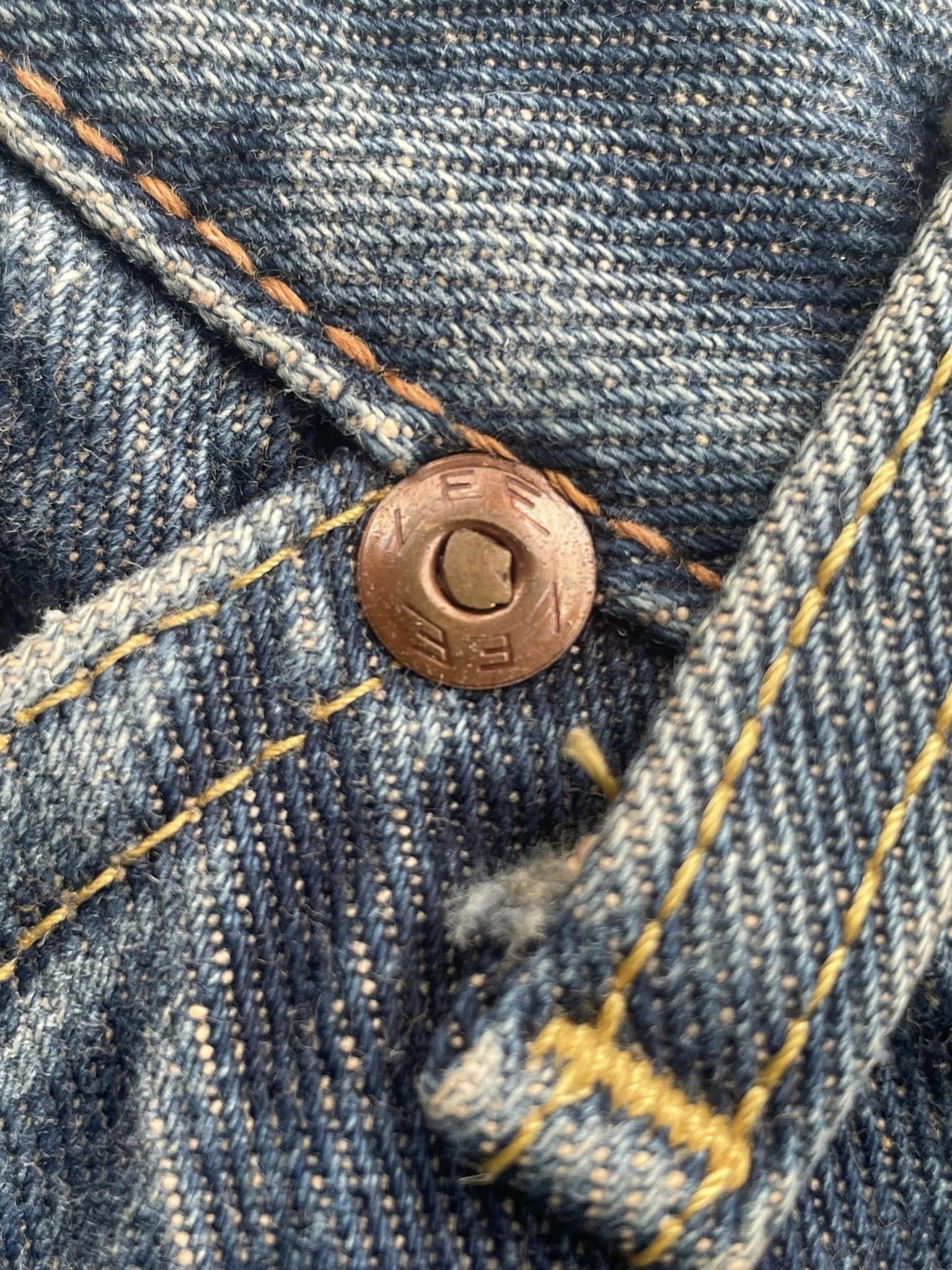 Vintage Miss Lee Riders Half Selvedge Denim