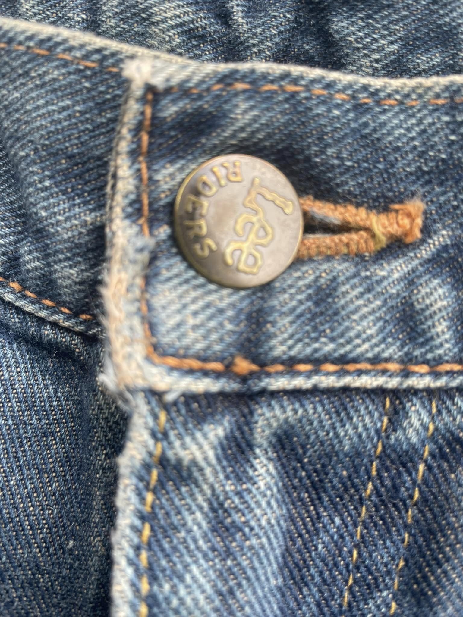 Vintage Miss Lee Riders Half Selvedge Denim