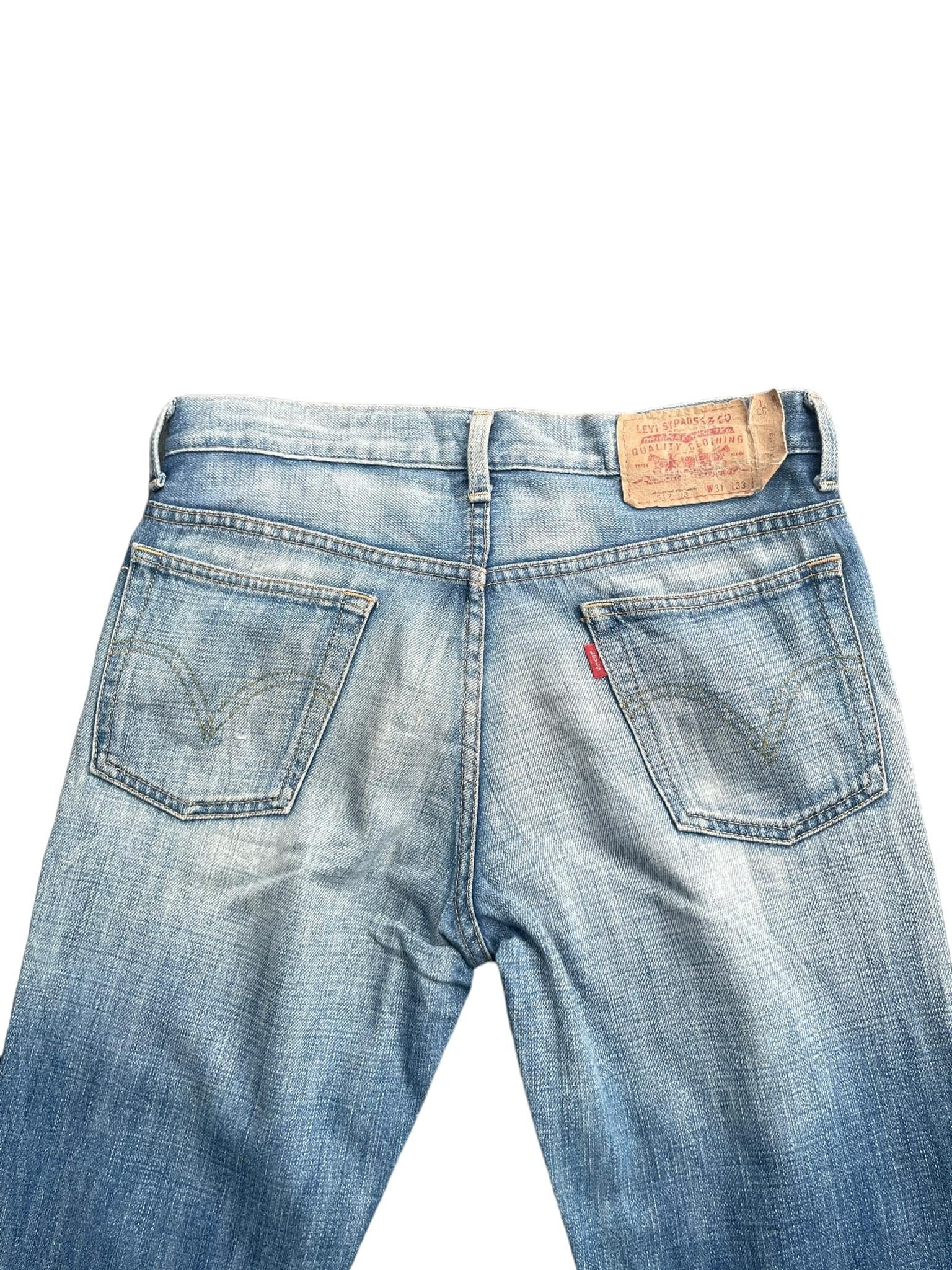 Vintage 2004 Levis 517 Faded Wash Denim