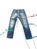 Nudie Thin Finn Faded Wash Denim