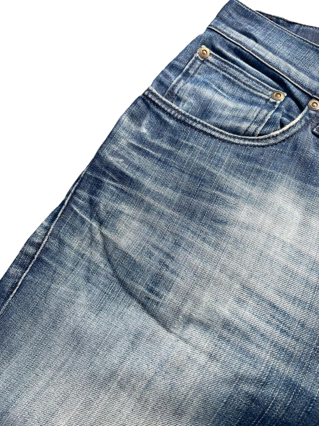 Nudie Thin Finn Faded Wash Denim