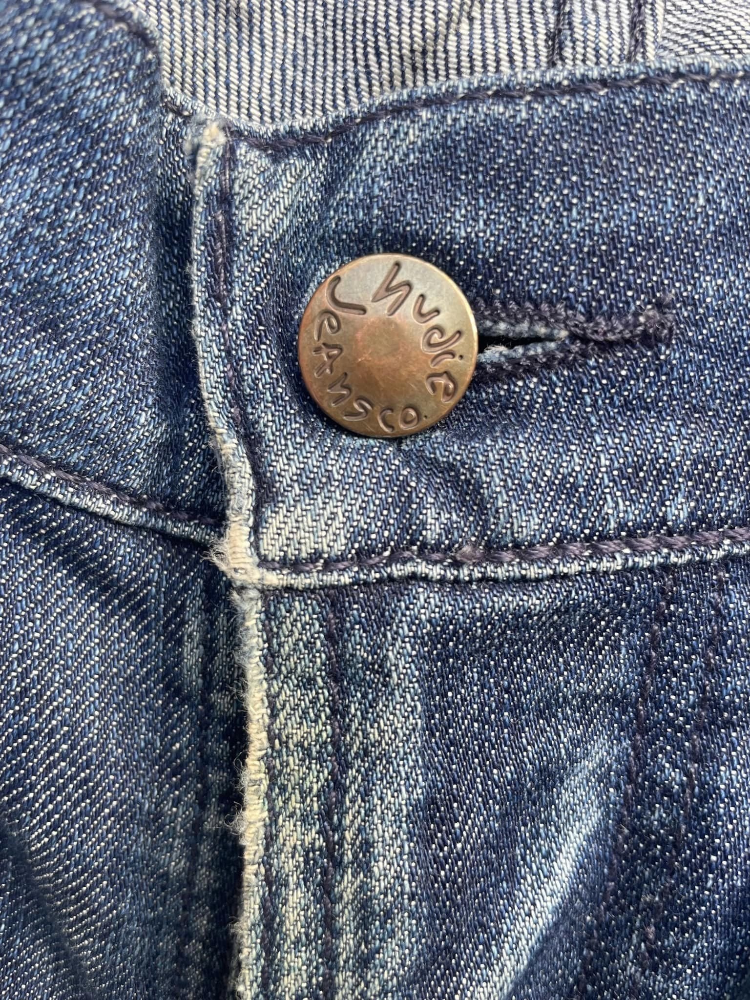 Nudie Thin Finn Faded Wash Denim