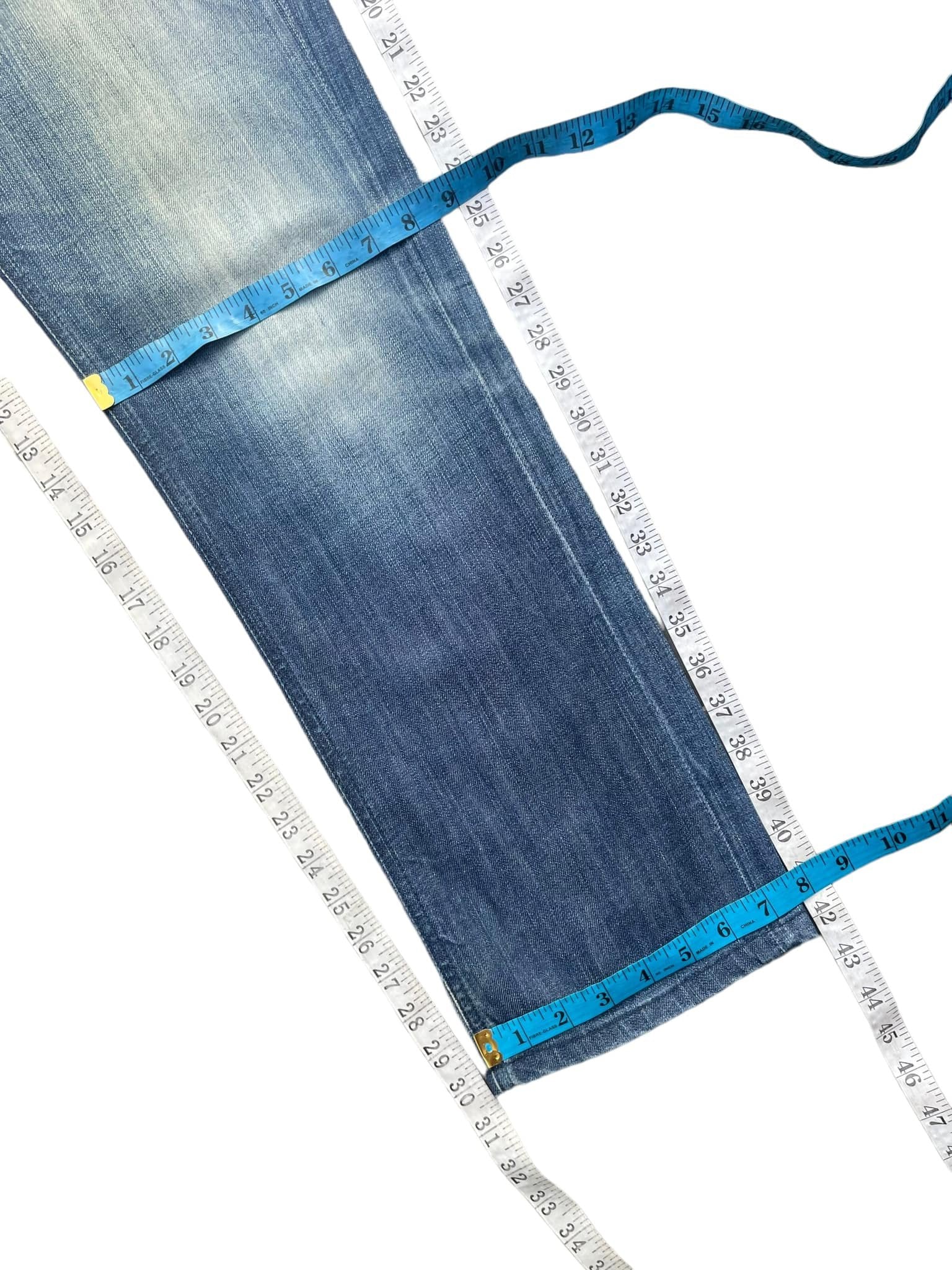 Nudie Thin Finn Faded Wash Denim