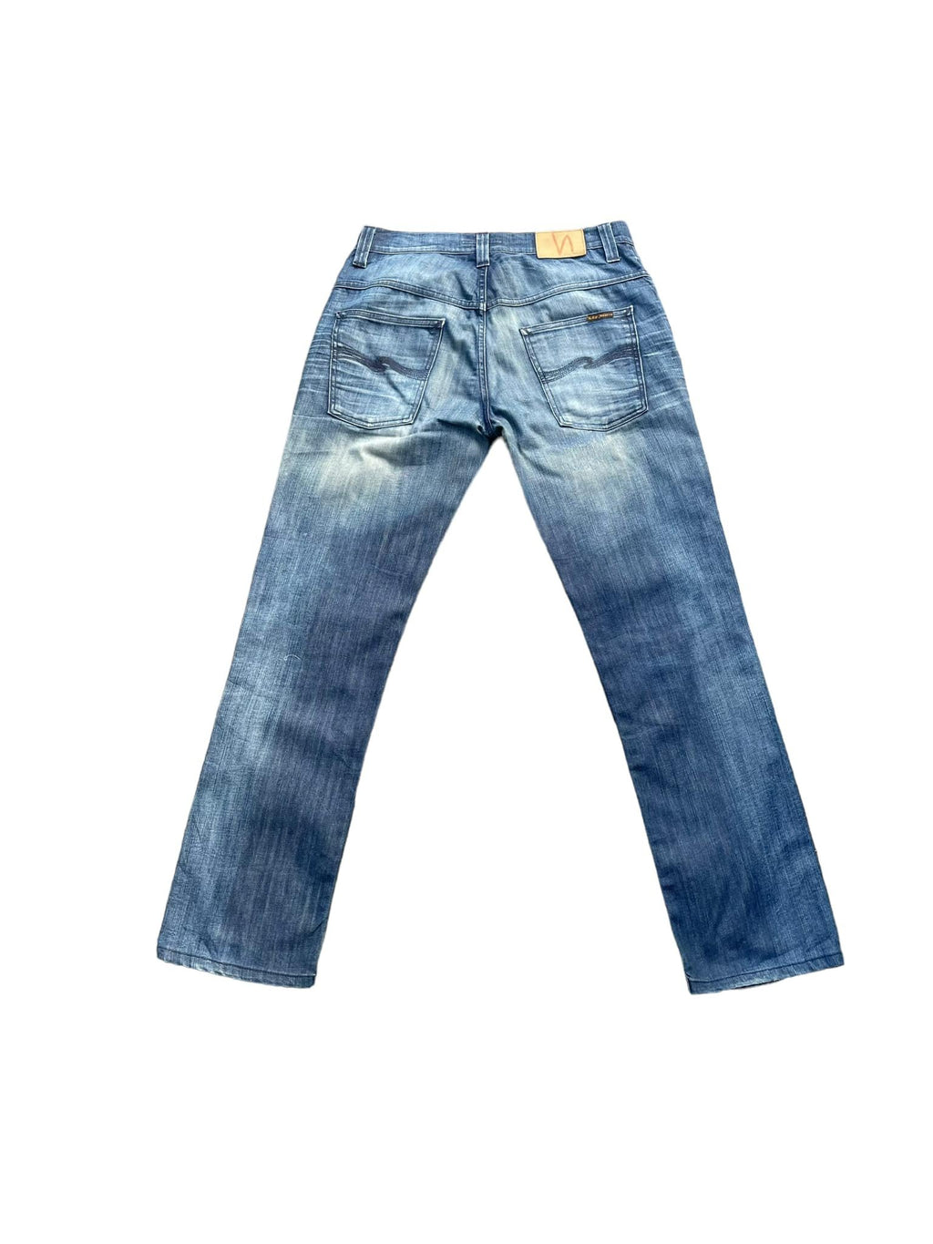 Nudie Thin Finn Faded Wash Denim