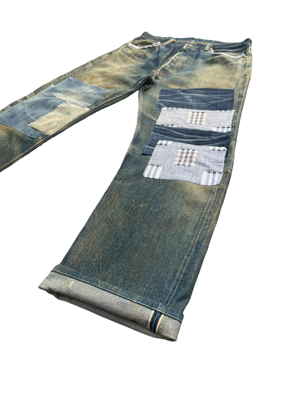 Vintage Gleem Selvedge Distressed Denim