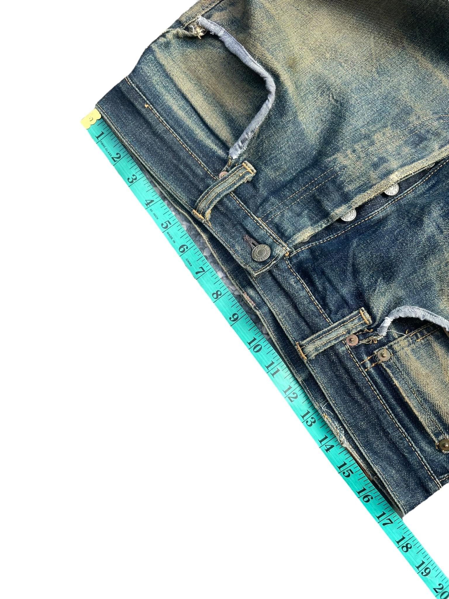 Vintage Gleem Selvedge Distressed Denim