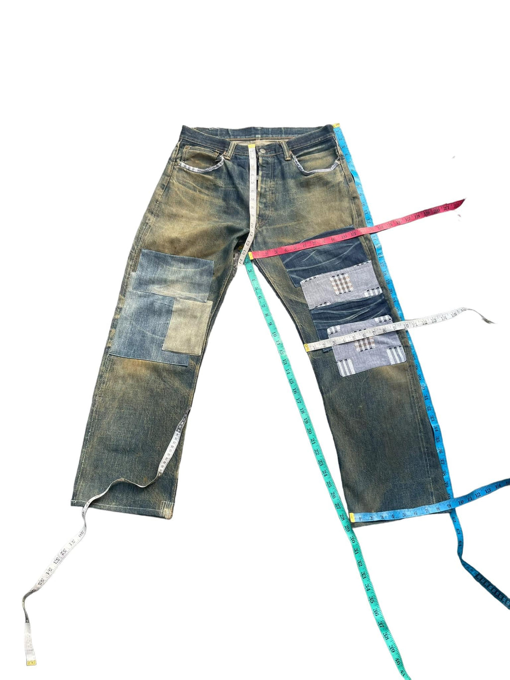 Vintage Gleem Selvedge Distressed Denim