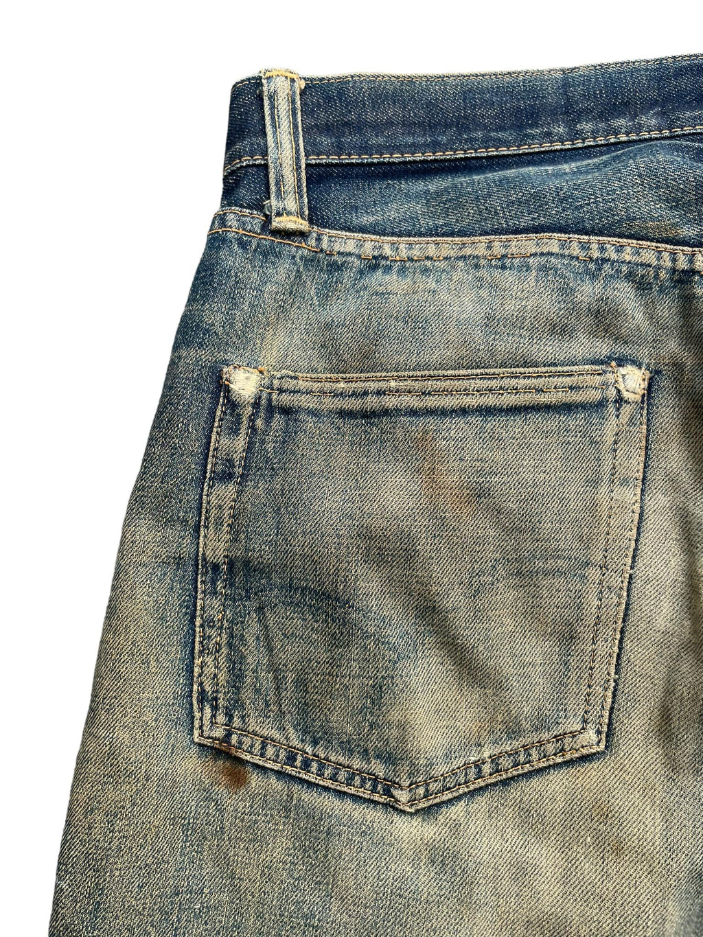 Vintage Gleem Selvedge Distressed Denim