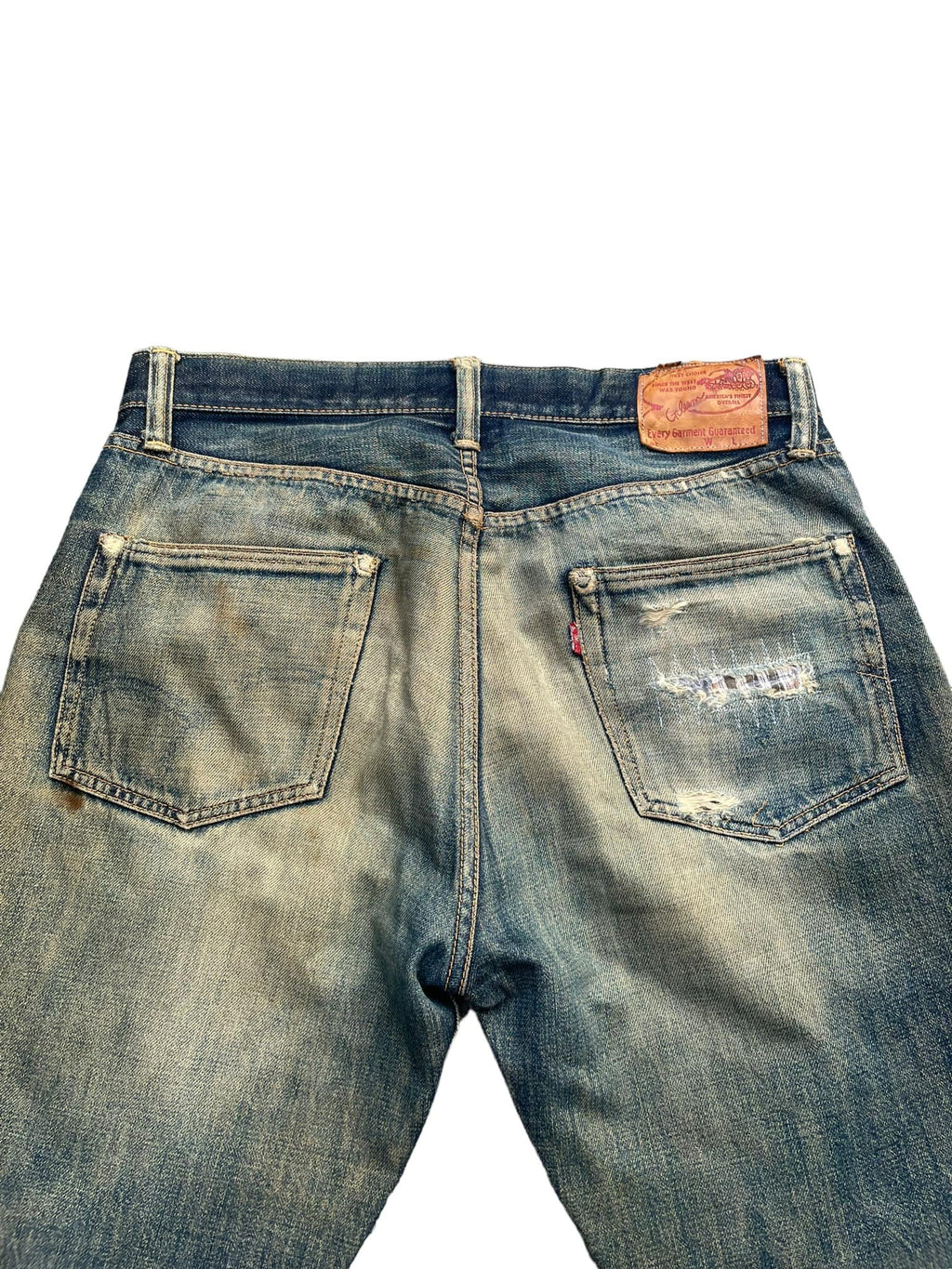 Vintage Gleem Selvedge Distressed Denim