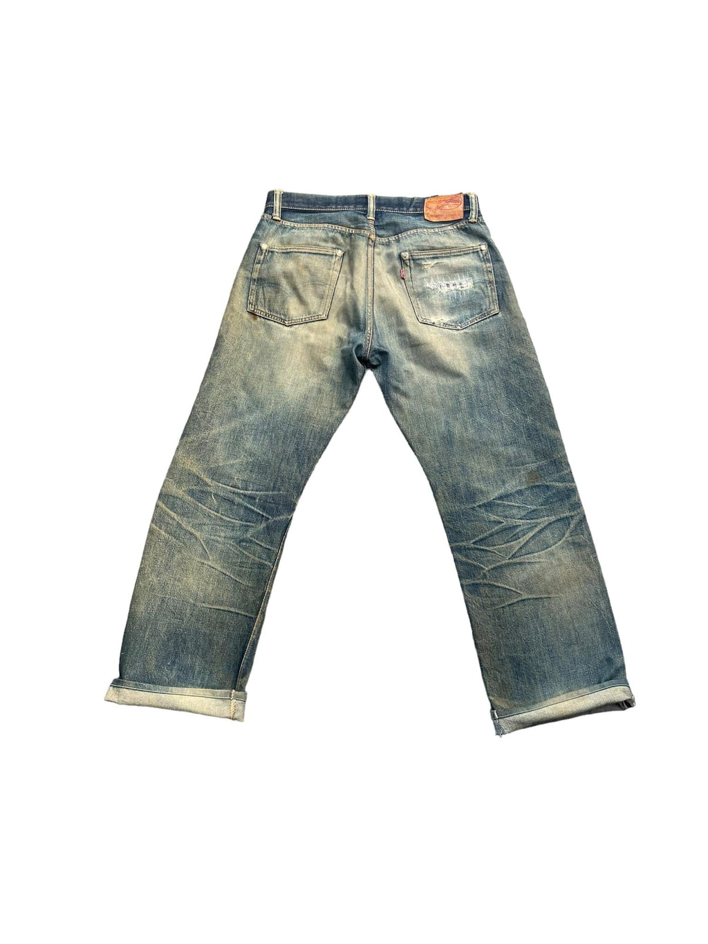 Vintage Gleem Selvedge Distressed Denim